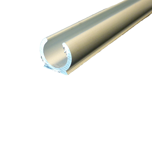 Aluminium caravanrail without flag